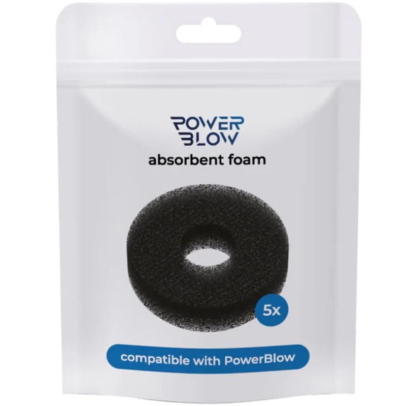 KIIROO - POWER BLOW ESPUMA ABSORBENTE DE RESPUESTO 5 UNIDADES KIIROO