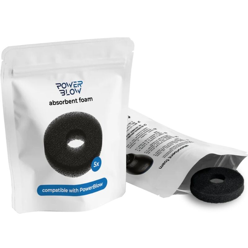 KIIROO - POWER BLOW ESPUMA ABSORBENTE DE RESPUESTO 5 UNIDADES KIIROO