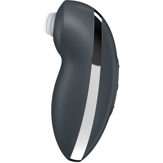 SATISFYER - TAP & CLIMAX 2 VIBRADOR & ESTIMULADOR GRIS SATISFYER VIBRATOR