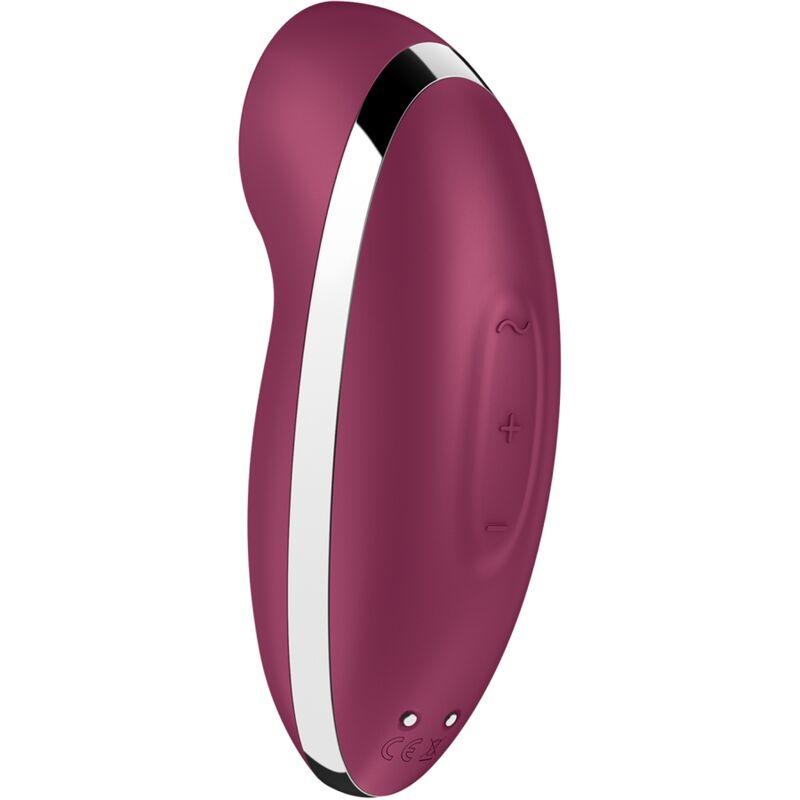SATISFYER - TAP & CLIMAX 2 VIBRADOR & ESTIMULADOR ROJO SATISFYER VIBRATOR