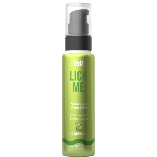 INTT -  LICK ME GEL COMESTIBLE SABOR CAIPIRINHA EFECTO CALOR INTT LUBRICANTS