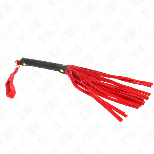 KINK - LÁTIGO MINI PIEL DE ANTE ROJO 30 CM KINK IMPACT & TOUCH