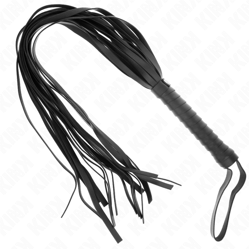 KINK - LÁTIGO DE COLA LARGA Y MANGO CORTO NEGRO 70 CM KINK IMPACT & TOUCH