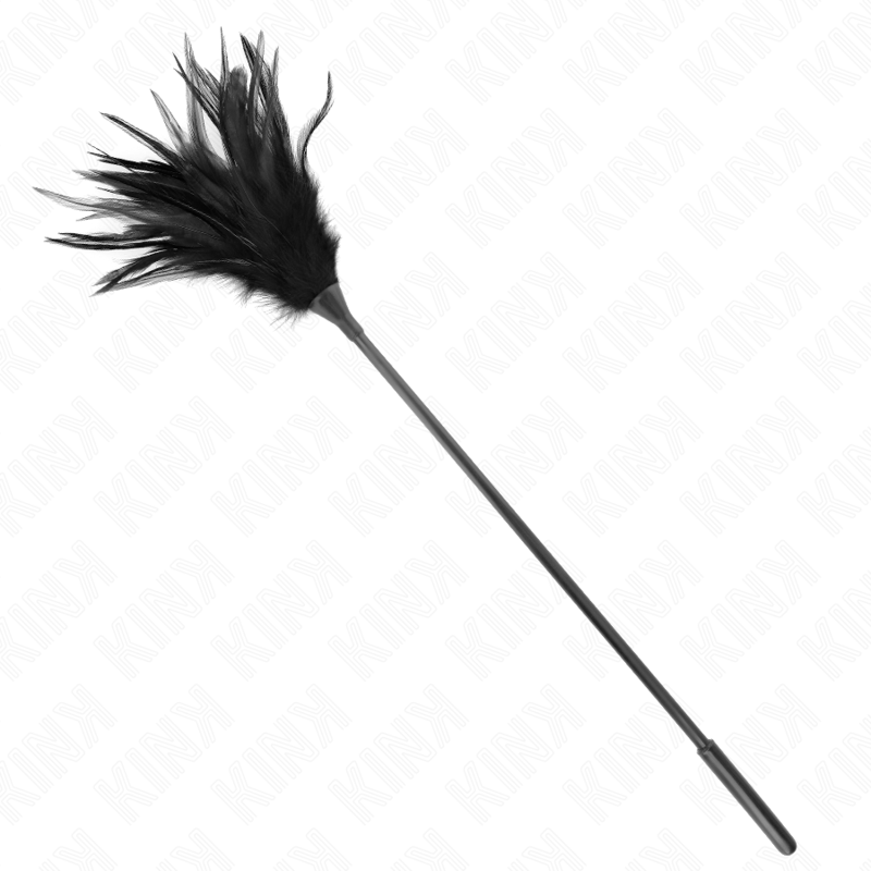 KINK - PLUMAS MÚLTIPLES PARA COSQUILLAS NEGRO 45 CM KINK IMPACT & TOUCH