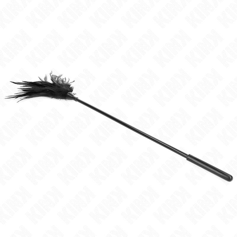 KINK - PLUMAS MÚLTIPLES PARA COSQUILLAS NEGRO 45 CM KINK IMPACT & TOUCH