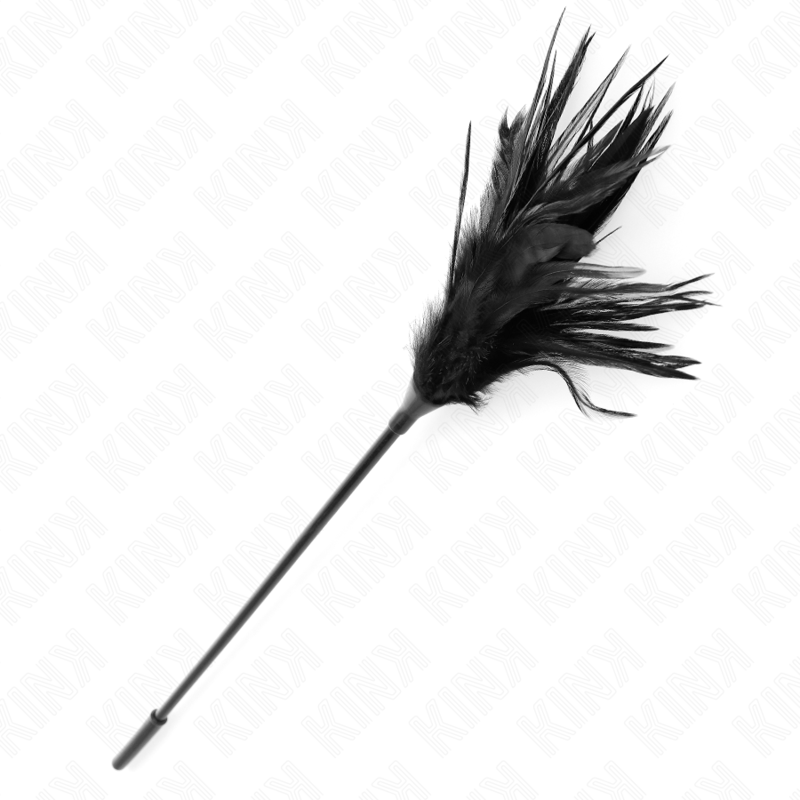 KINK - PLUMAS MÚLTIPLES PARA COSQUILLAS NEGRO 45 CM KINK IMPACT & TOUCH