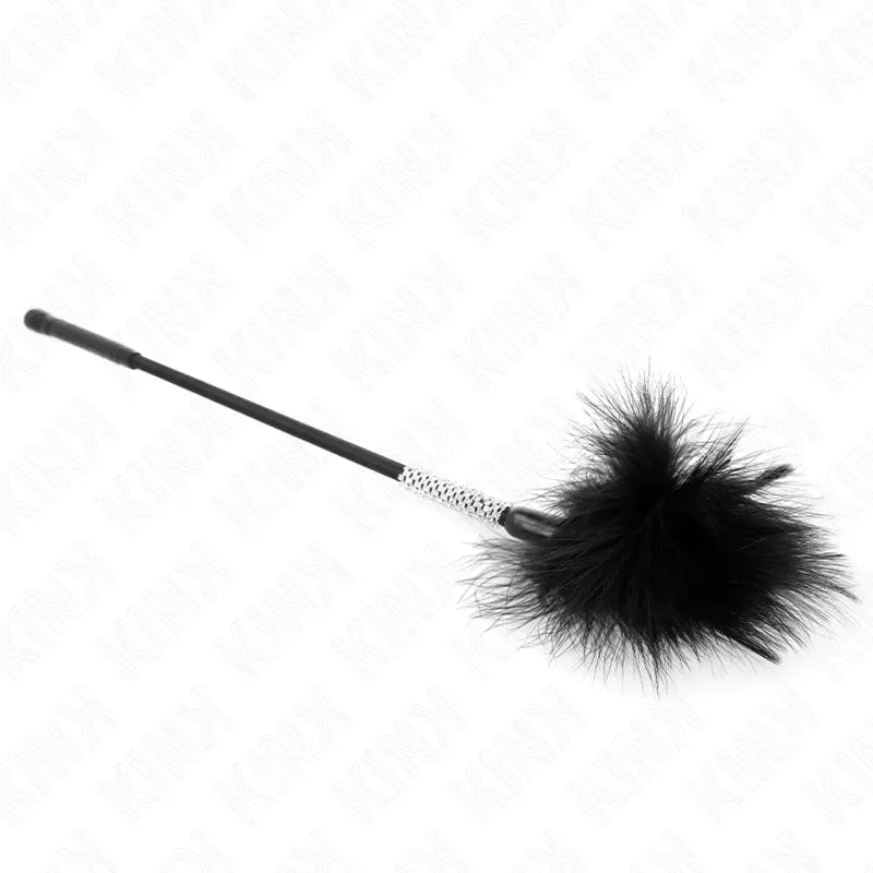 KINK - PLUMAS PARA COSQUILLAS CON MANGO DE DIAMANTES DE IMITACIÓN 50 CM KINK IMPACT & TOUCH