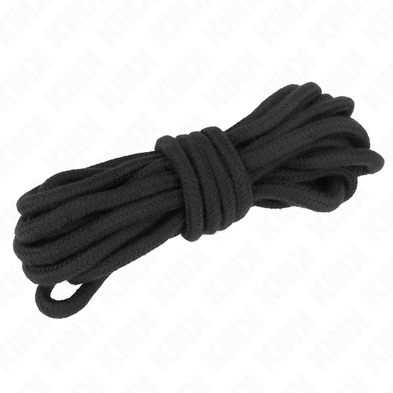 KINK - CUERDA DE ALGODÓN 10 METROS NEGRO KINK ROPE ARTS