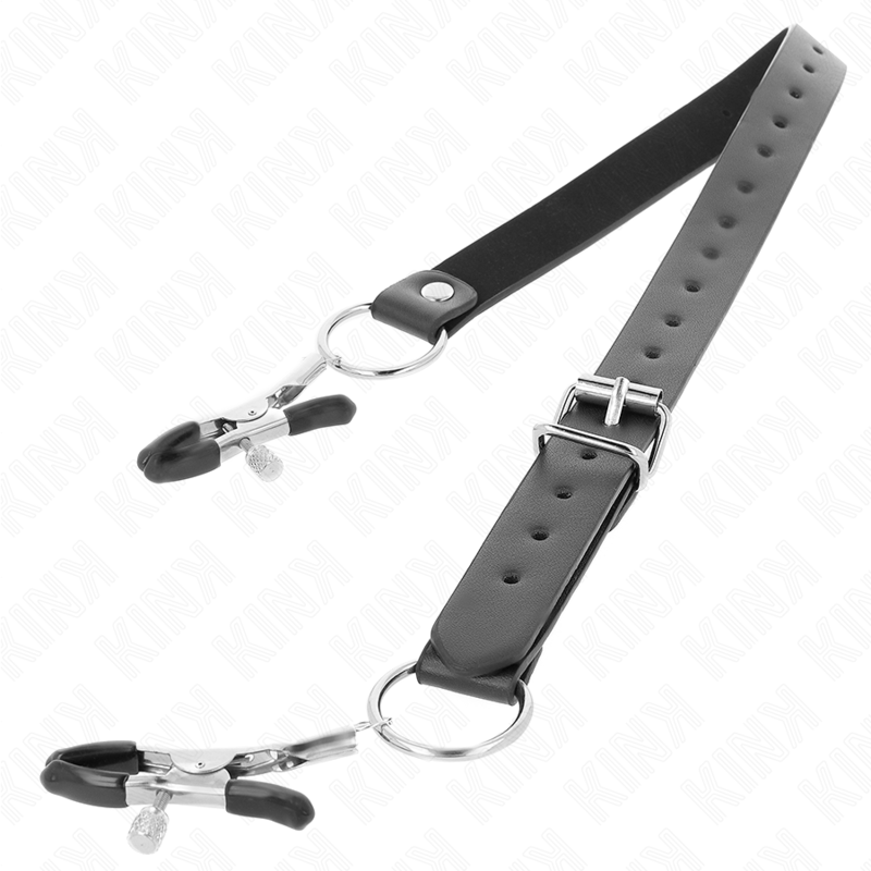 KINK - PINZAS PARA CLÍTORIS 4 ENGANCHES AJUSTABLE 34-48 CM KINK NIPPLE GRIP