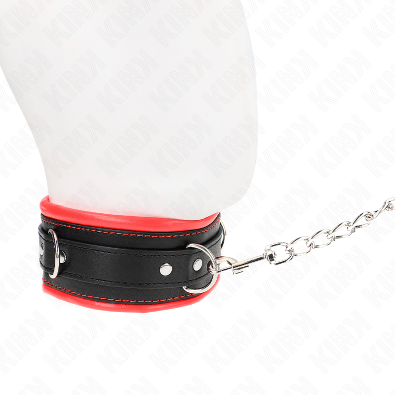 KINK - COLLAR CON CORREA 65 CM PESADO MODELO 3 AJUSTABLE 36.5-50 CM KINK COLLAR & GAG