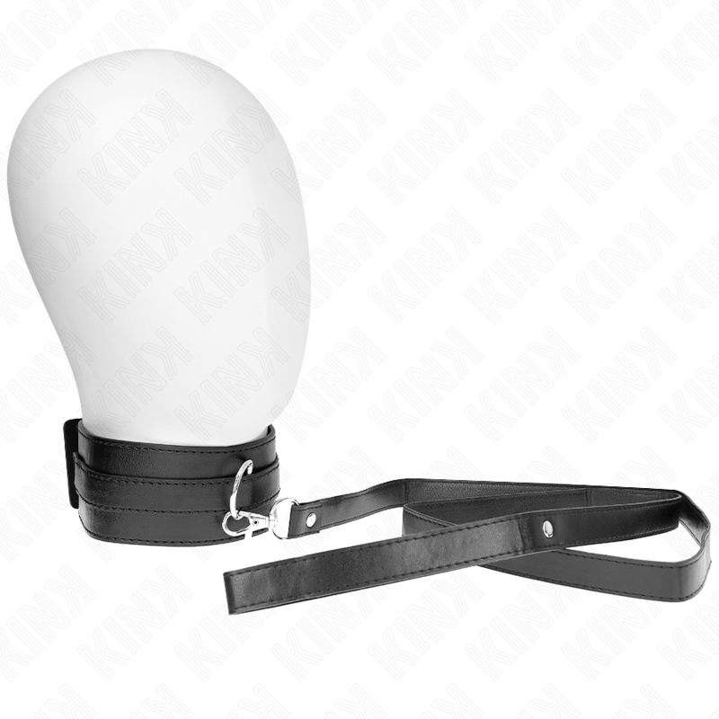 KINK - COLLAR CON CORREA 116 CM MODELO 1 AJUSTABLE 36-43 CM X 5 CM KINK COLLAR & GAG