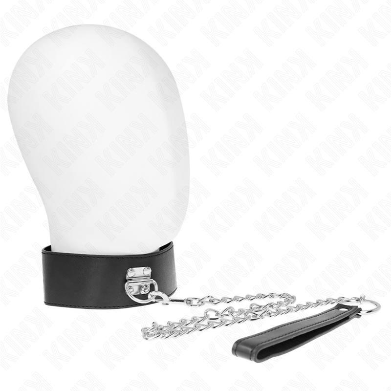 KINK - COLLAR CON CORREA 65 CM MODELO BÁSICO MODELO 2 KINK COLLAR & GAG