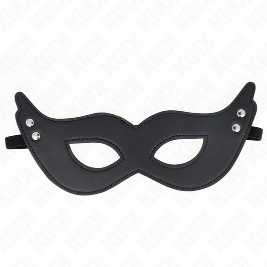 KINK - MÁSCARA DE POLIPIEL CON REMACHES MODELO 1 26 x 8 CM KINK MASKED ALLURE