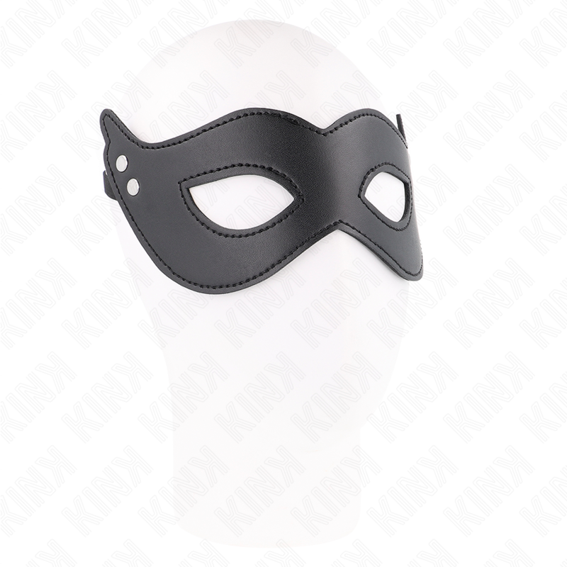 KINK - MÁSCARA DE POLIPIEL CON REMACHES MODELO 1 26 x 8 CM KINK MASKED ALLURE