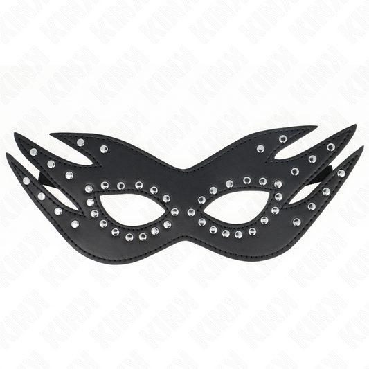 KINK - MÁSCARA DE POLIPIEL CON REMACHES MODELO 3 26 x 9.5 CM KINK MASKED ALLURE