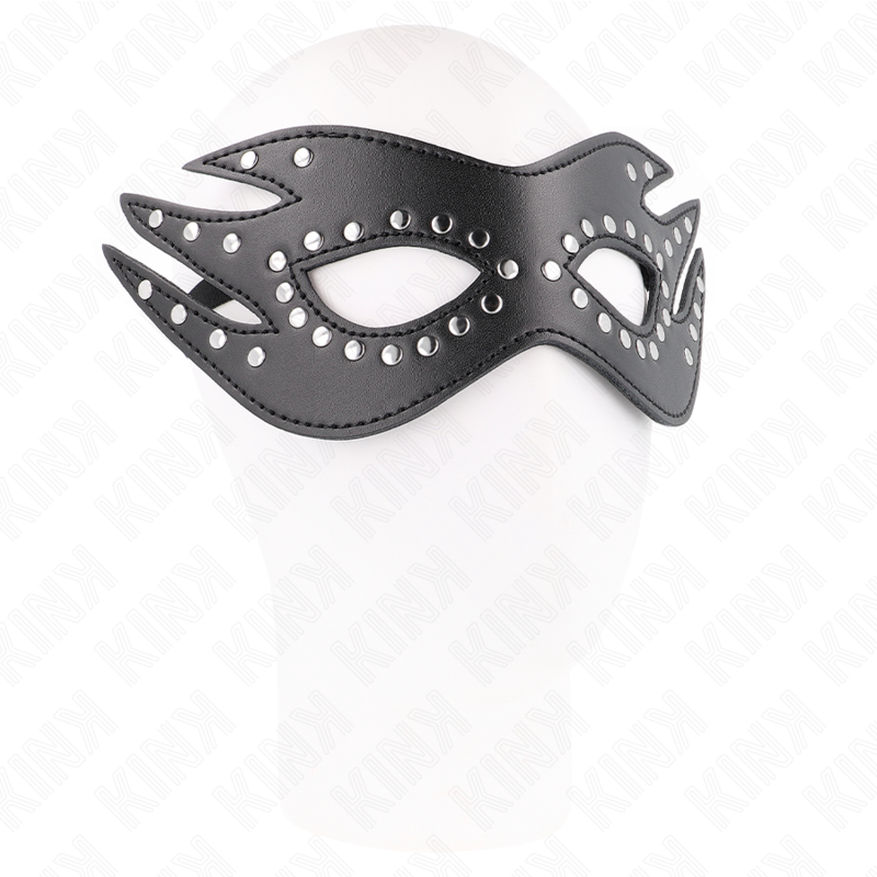 KINK - MÁSCARA DE POLIPIEL CON REMACHES MODELO 3 26 x 9.5 CM KINK MASKED ALLURE