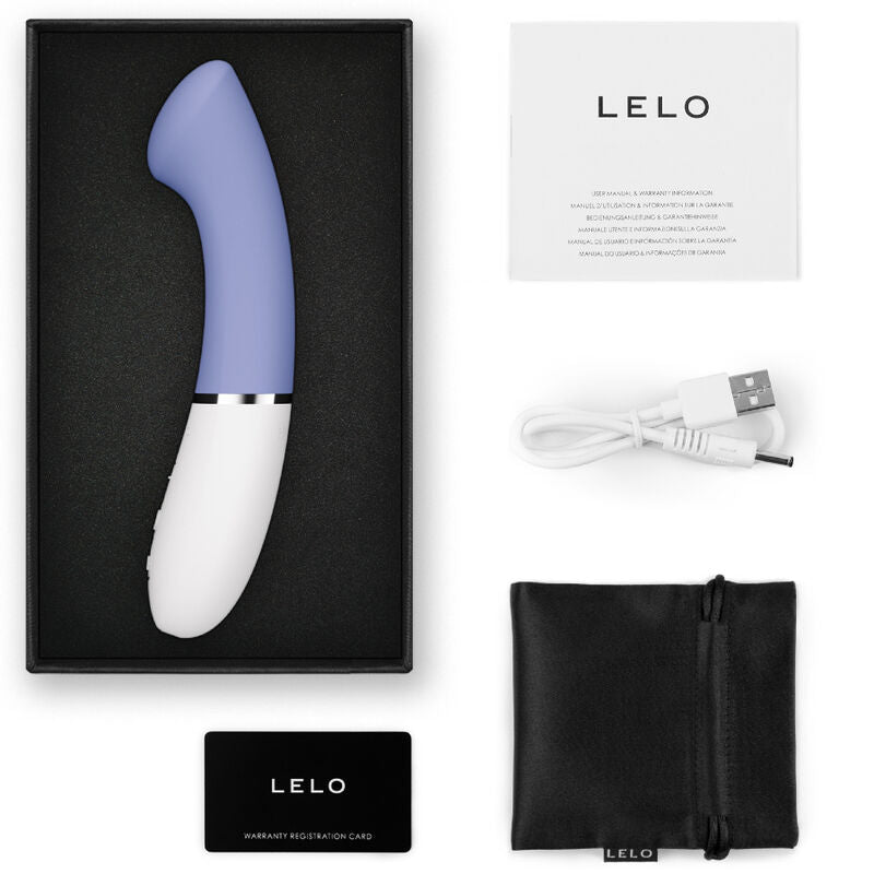 LELO -   GIGI™ 3 VIBRADOR PUNTO G AZUL LELO