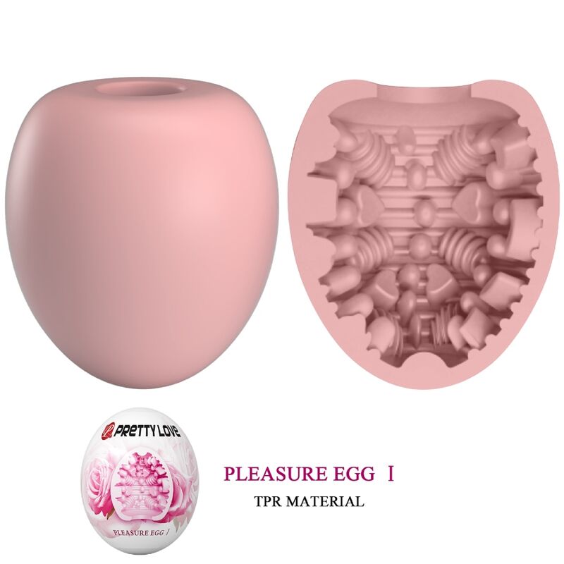 PRETTY LOVE - MASTURBADOR MASCULINO HUEVO ROSA PRETTY LOVE FLIRTATION