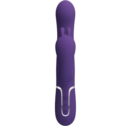 PRETTY LOVE - CAMMY TRIPLE VIBRADOR MULTIFUNCIÓN 4 EN 1 MORADO PRETTY LOVE FLIRTATION