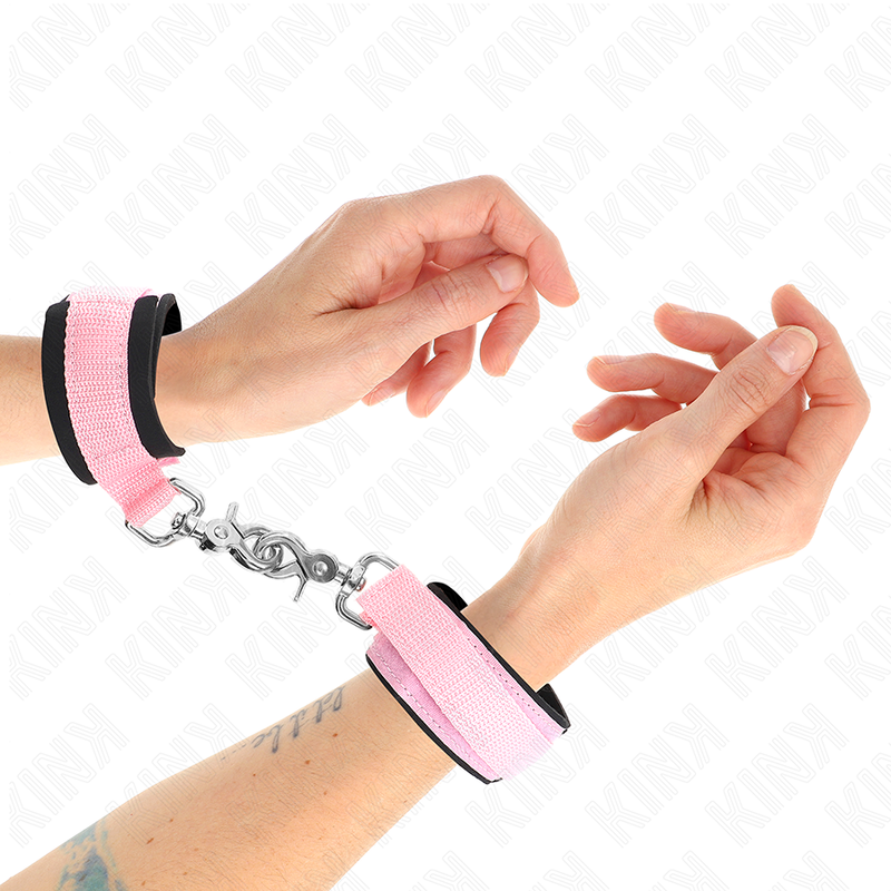 KINK - MUÑEQUERAS NEOPRENO AJUSTABLE ROSA AJUSTABLE 22-34 CM KINK WRIST RESTRAINT