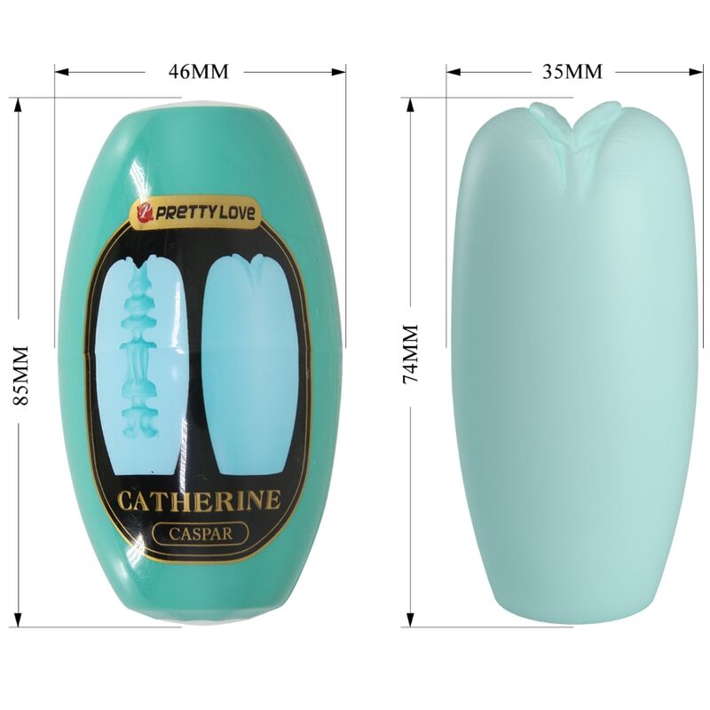 PRETTY LOVE - CATHERINE MASTURBADOR MASCULINO VERDE PRETTY LOVE FLIRTATION