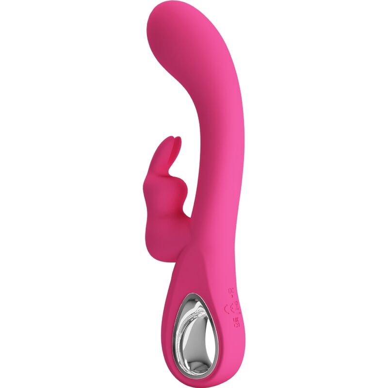PRETTY LOVE - NOVAK VIBRADOR RABBIT 12 VIBRACIONES ROSA PRETTY LOVE FLIRTATION