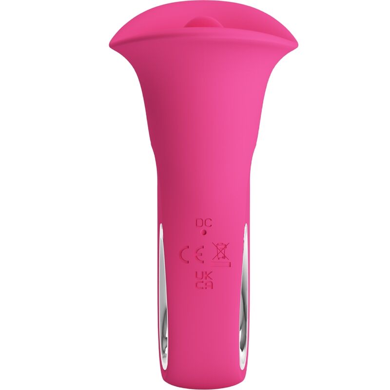 PRETTY LOVE - CLYDE VIBRADOR ORAL LENGUA VIBRADORA 12 VIBRACIONES ROSA PRETTY LOVE FLIRTATION