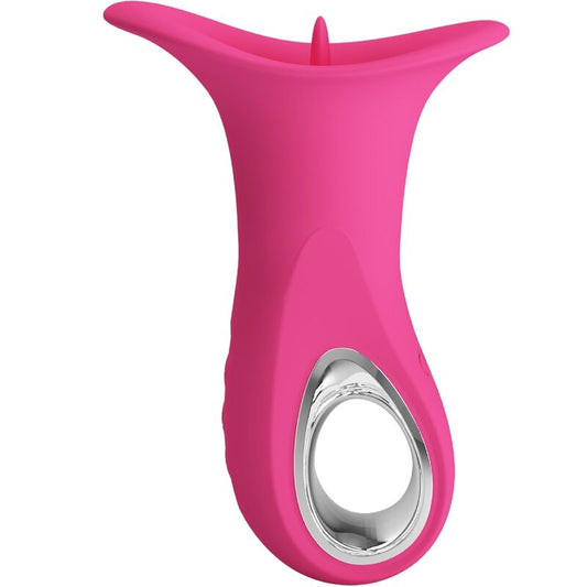 PRETTY LOVE - CLYDE VIBRADOR ORAL LENGUA VIBRADORA 12 VIBRACIONES ROSA PRETTY LOVE FLIRTATION