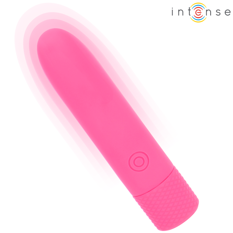 INTENSE - SYMONE BALA VIBRADORA RECARGABLE POR USB 8 VIBRACIONES ROSA 10 X 2.2 CM INTENSE FUN