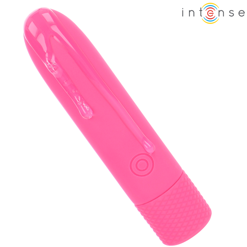 INTENSE - SYMONE BALA VIBRADORA RECARGABLE POR USB 8 VIBRACIONES ROSA 10 X 2.2 CM INTENSE FUN