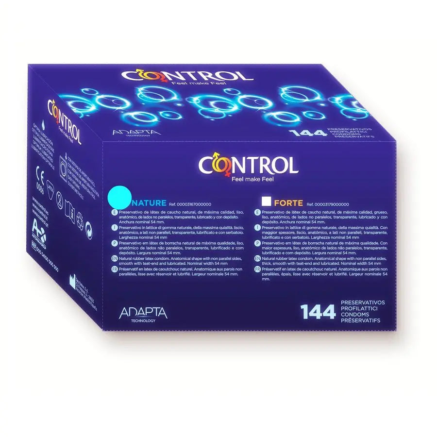 CONTROL - ADAPTA NATURE PRESERVATIVOS 144 UNIDADES CONTROL CONDOMS