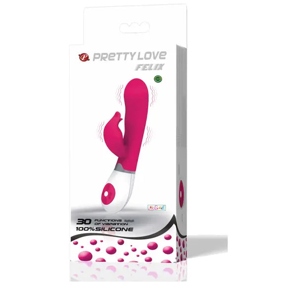 PRETTY LOVE - FLIRTATION VIBRADOR CON ESTIMULADOR FELIX PRETTY LOVE FLIRTATION