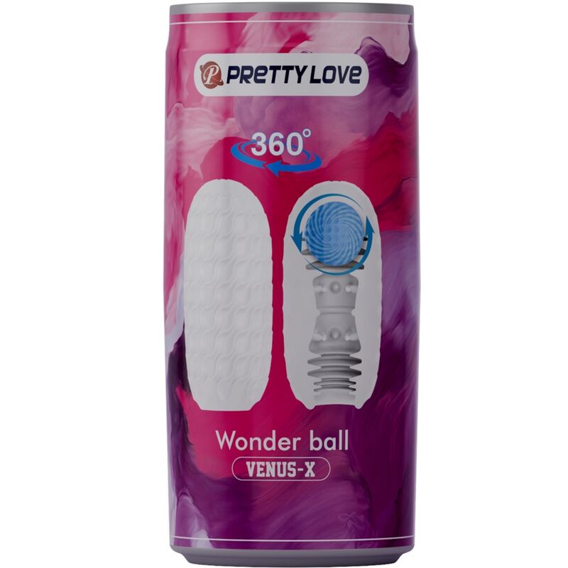 PRETTY LOVE - VENUS X MASTURBADOR MASCULINO MODELO 3 BLANCO PRETTY LOVE