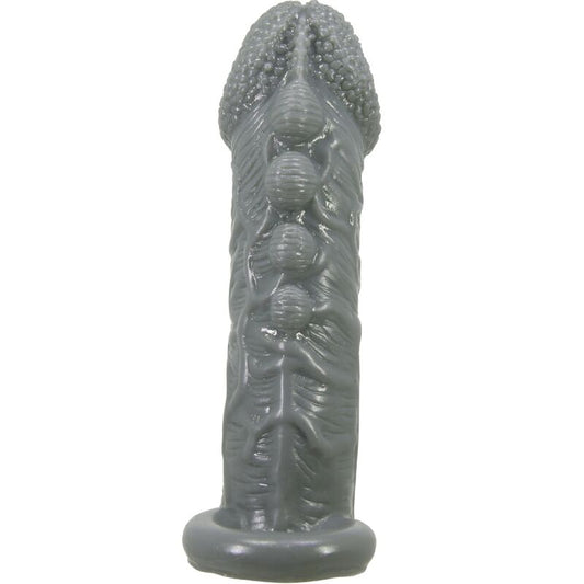 PRETTY LOVE - FUNDA REALÍSTICA ALARGADORA Y RETARDANTE PARA PENE GRIS PRETTY LOVE