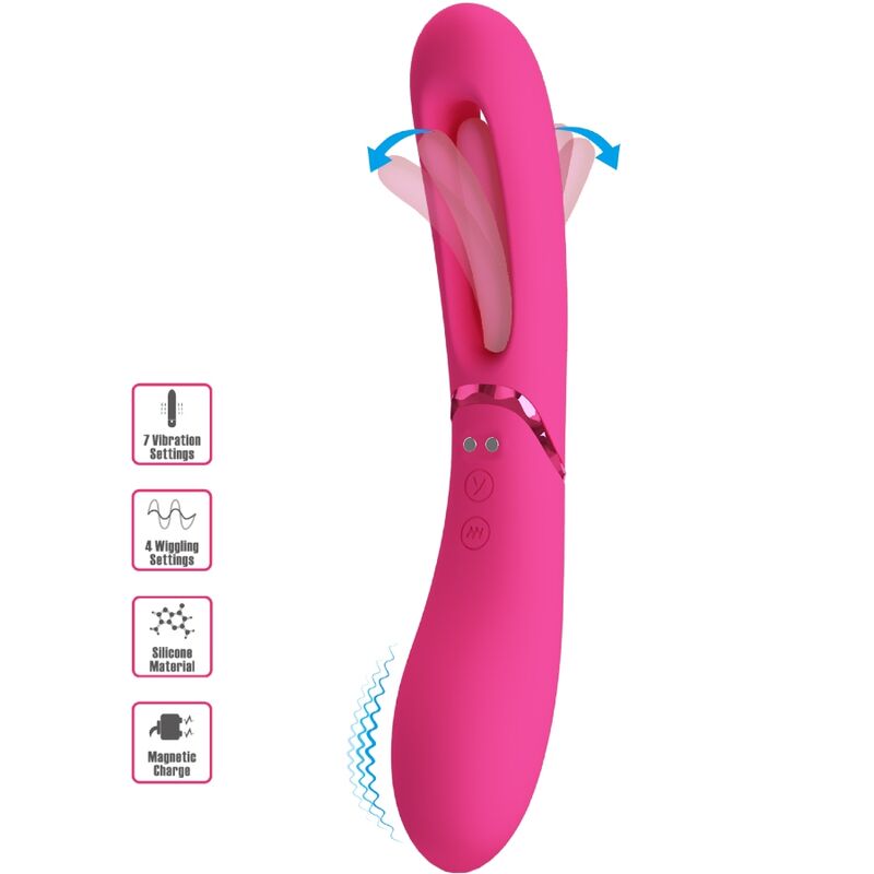 ROMANCE - LEXIE VIBRADOR PUNTO G 7 VIBRACIONES ROSA ROMANCE