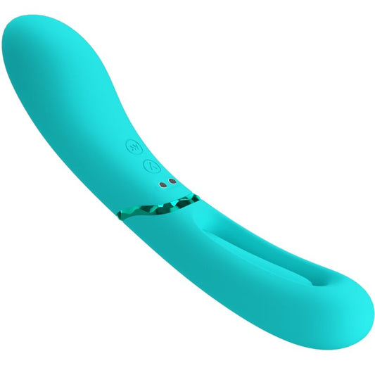 ROMANCE - LEXIE VIBRADOR PUNTO G 7 VIBRACIONES AZUL ROMANCE