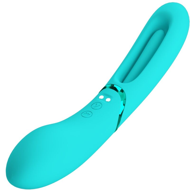 ROMANCE - LEXIE VIBRADOR PUNTO G 7 VIBRACIONES AZUL ROMANCE