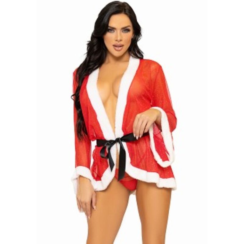LEG AVENUE - DISFRAZ PICARDÍAS NAVIDEÑO SEXY SANTA ROJO M/L LEG AVENUE COSTUMES