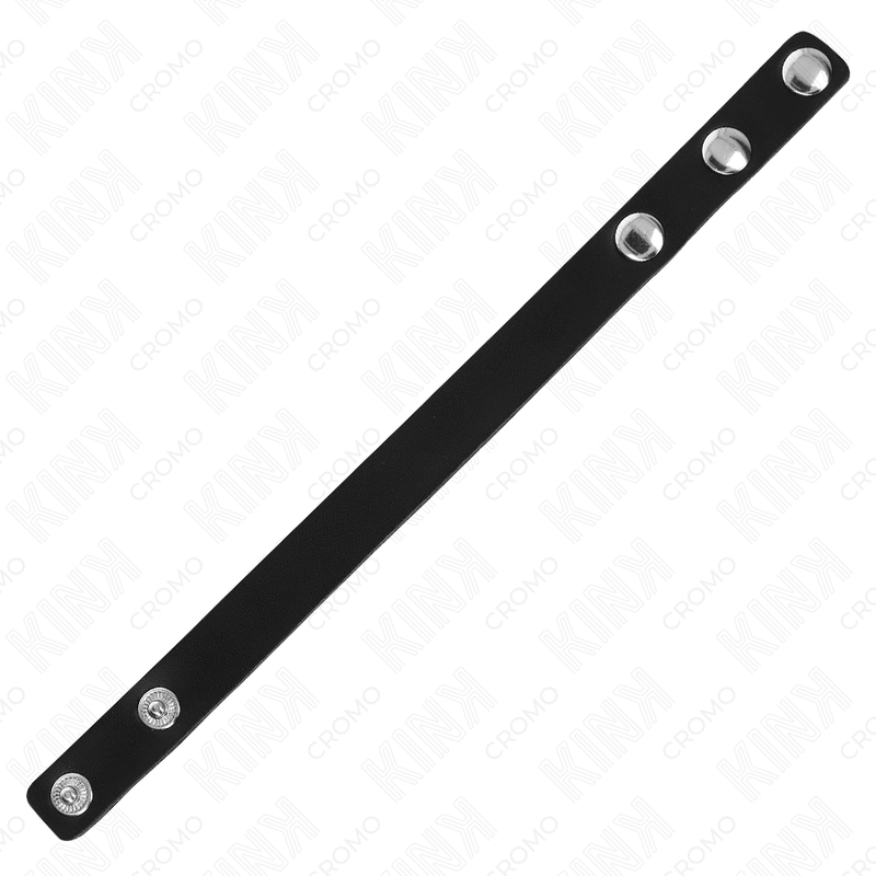 KINK - ANILLO PENE CUERO CON CIERRE A PRESIÓN 21.5 X 1.5 CM KINK RING POWER