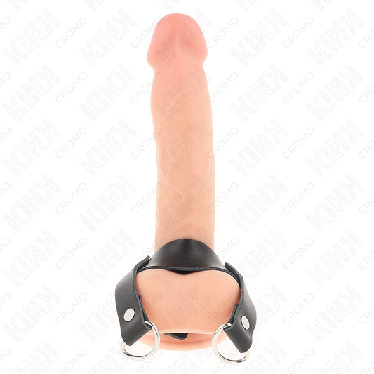KINK - ANILLO PENE CON ANILLOS FORMA "D" 18.5 X 3.3 CM KINK RING POWER