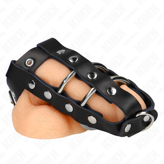 KINK - JAULA PENE AJUSTABLE CON CANDADO KINK RING POWER