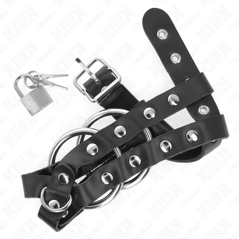 KINK - JAULA PENE AJUSTABLE CON CANDADO KINK RING POWER