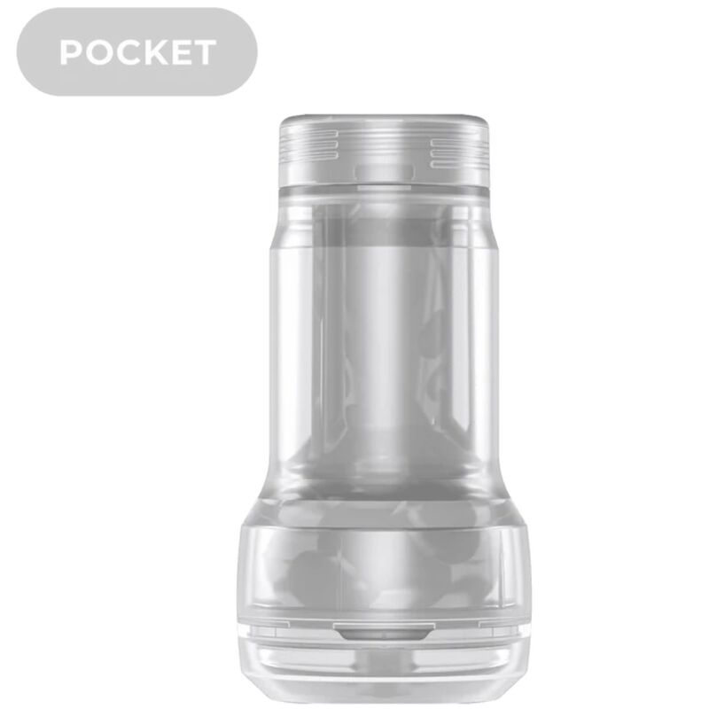 KIIROO - FEEL POCKET STROKER CRYSTAL BY KIIROO TRANSPARENTE KIIROO