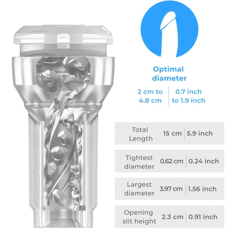 KIIROO - FEEL POCKET STROKER + POWER BLOW COMBO KIIROO