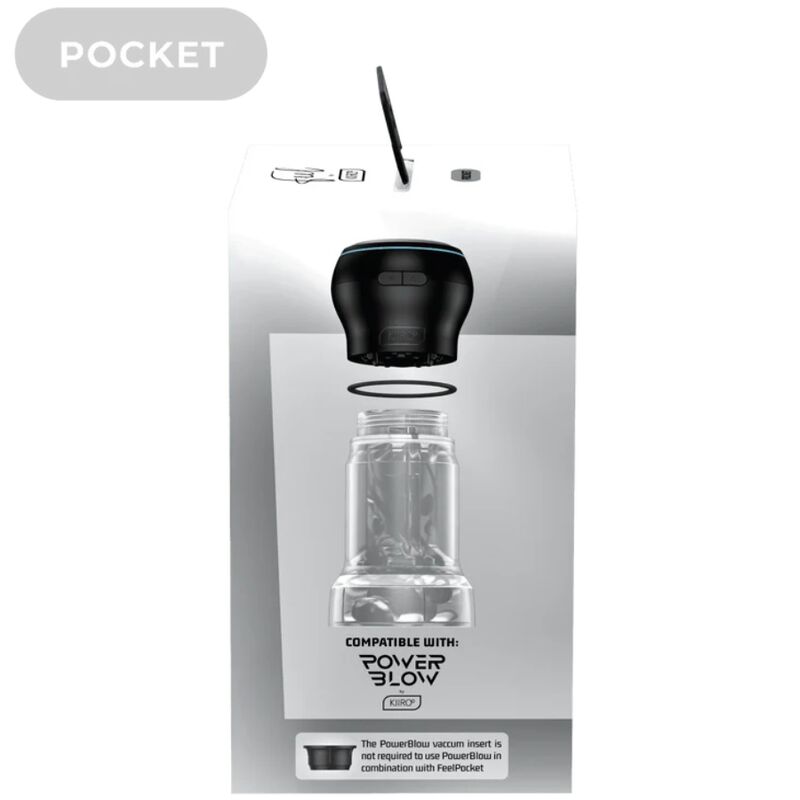 KIIROO - FEEL POCKET STROKER + POWER BLOW COMBO KIIROO