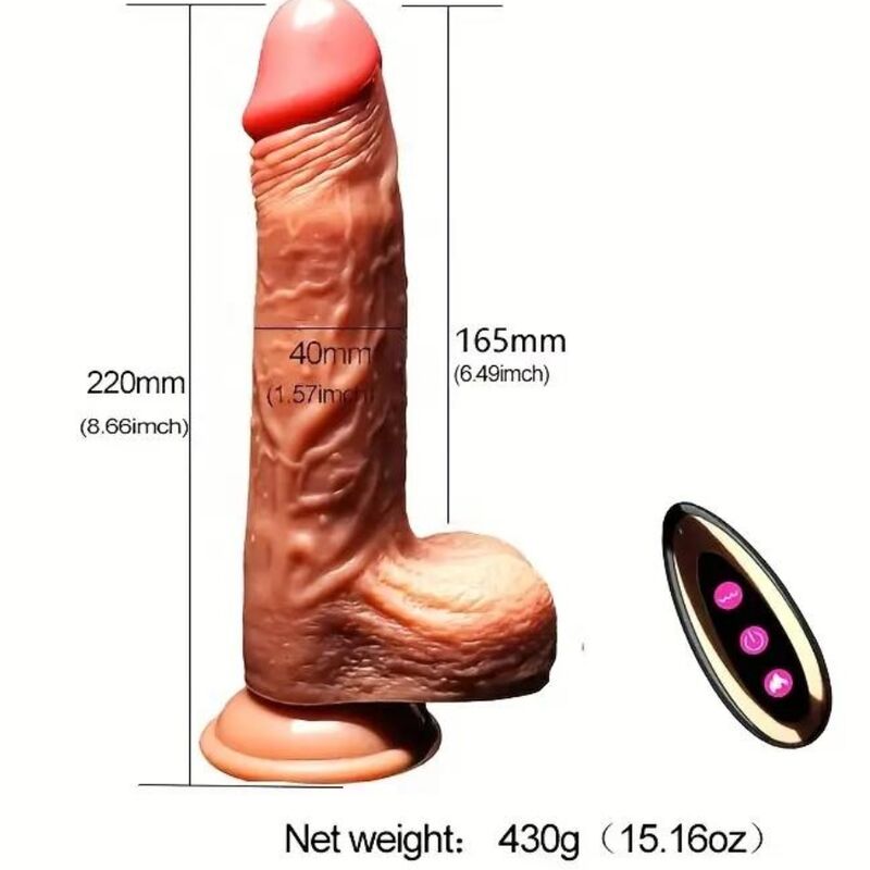 ARMONY - DILDO REALISTICO VIBRADOR RECARGABLE ARMONY VIBRATORS