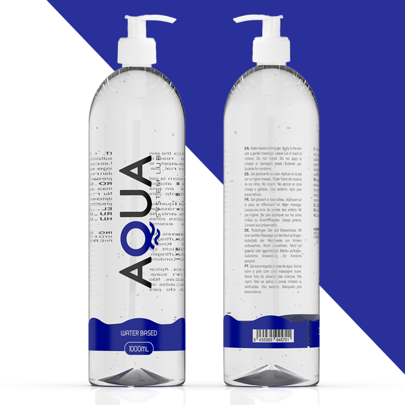 AQUA QUALITY - LUBRICANTE BASE DE AGUA 1000 ML AQUA QUALITY