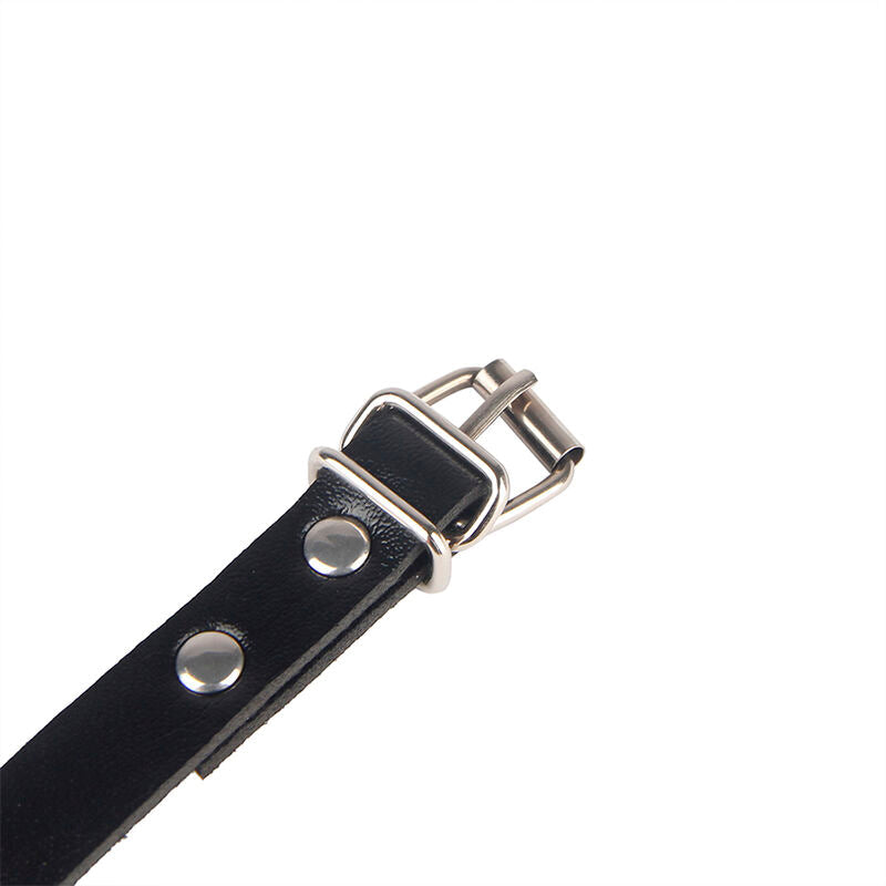 SUBBLIME - 953690 ESPOSAS CON CINTURÓN BONDAGE NEGRO TALLA ÚNICA SUBBLIME FETISH
