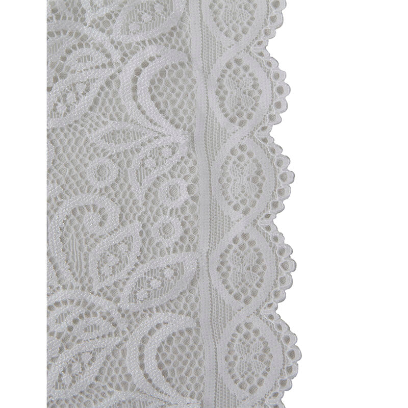 SUBBLIME - 953867 BODY DE ENCAJE BLANCO L/XL SUBBLIME BODYSTOCKINGS