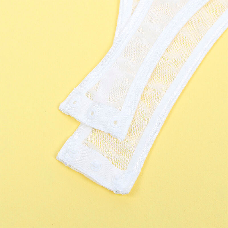 SUBBLIME - 954284 BODY CON CADENAS + LIGUEROS BLANCO S/M SUBBLIME BODIES